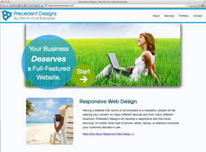 Screenshot for Precedent Designs